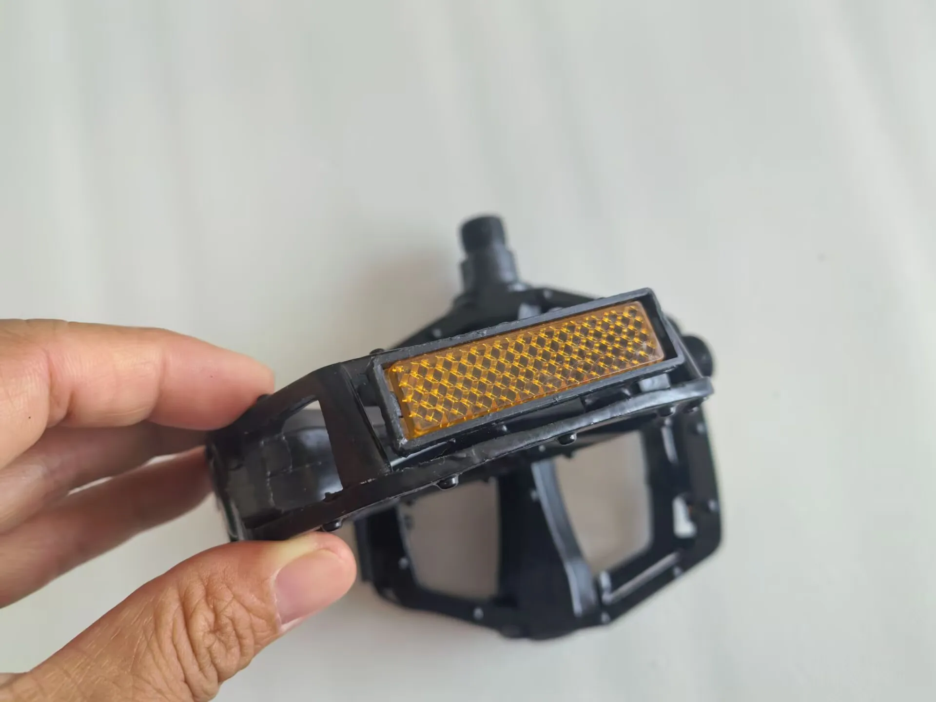 Фото Алюминиевые складные педали с пластиковыми противоскользящими накладками для электровелосипеда Ouxi GT2000, аксессуары для цепной передачи и шатунов №3