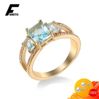 fashion ring 925 silver jewelry with created sapphire zircon gemstone accessories finger rings for women wedding promise party