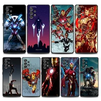 phone case for samsung a01 a02 a03s a11 a12 a21s a32 5g a41 a72 5g a52s 5g a91 soft case cover marvel hero iron man