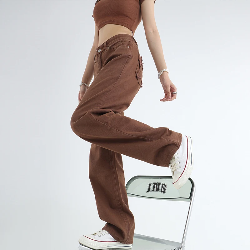 Рисунок 6 - Черные джинсовые брюки для женщин Y2k