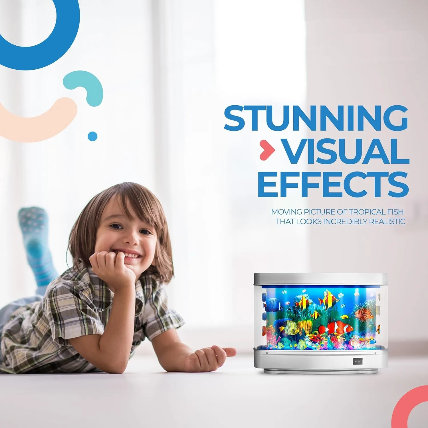 Искусственные тропические аквариумные светильники искусственная задняя