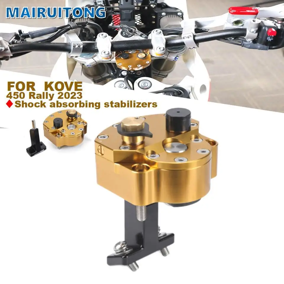 

Boost Shock Stabilizer Mount For KOVE 450 Rally 2023 Steering Stabilizer Damper Kit Reverse Safety Control Accessories Retainer