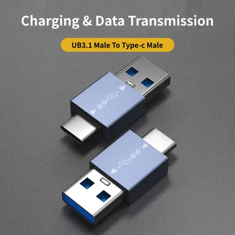 

Universal Female Adapter 90 Degree Elbow Usb 3.1 To Type-c Otg Adapter Fast Charging Charger Adapter For Phone Tablet Laptop Hot