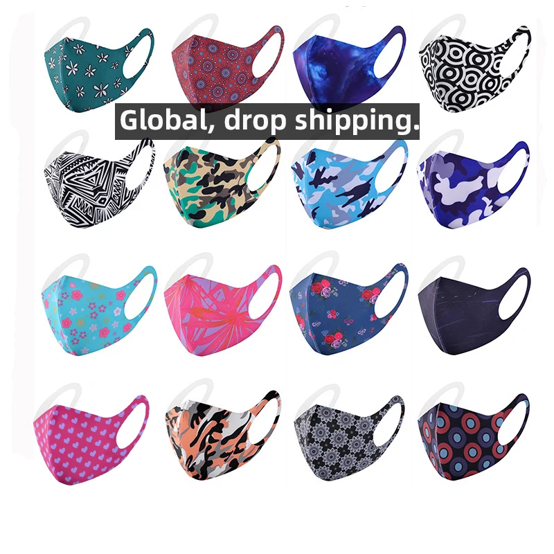 Маска для взрослых с защитой от ветра пыли и влаги