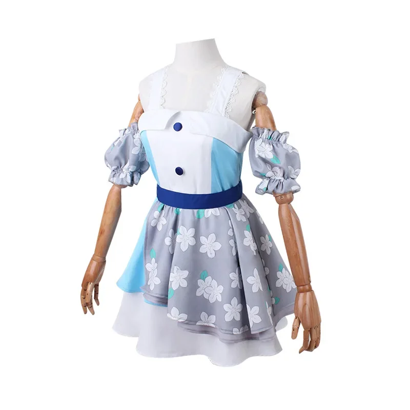 Костюм для косплея Love live накасу кауми Цветочное платье Tennouji Rina аниме одежда