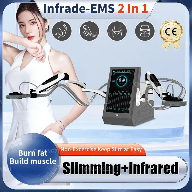 

2023 EMSZERO 2 In 1 New Neo 14 Tesla 5000W Nova EMS HI-EMT Body Shaping Muscle Weight Infrared Electromagnetic Slim DLS-EMSlim