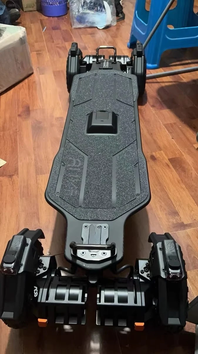 Электроскейтборд Exway Atlas Pro Gear V2, 4WD, внедорожный, высокомощный, с ультрадолгим запасом хода, для взрослых, для поездок на работу (art.: 3920d4afd910d) - 3920d4afd910d