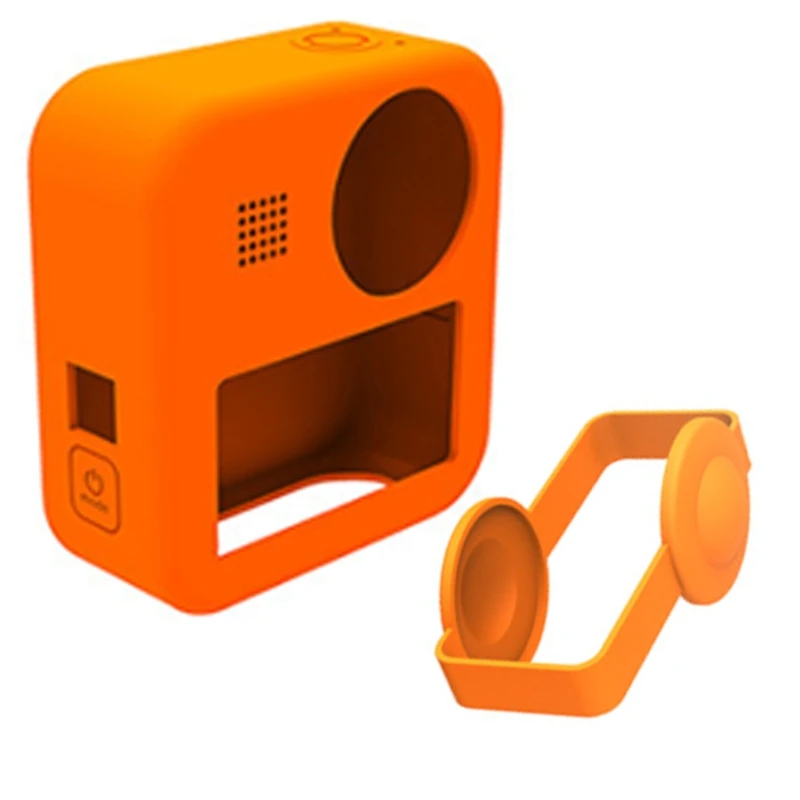 Soft Silicone Protective Housing Case Compatible for GoPro MAX 360 Sports Camera Professional Dome Lens Parts |