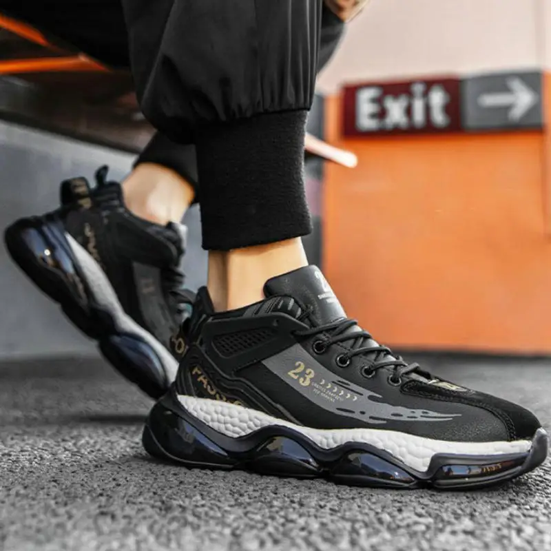 2023 Spring And Summer New Men's Sports Shoes Air Cushion Ru