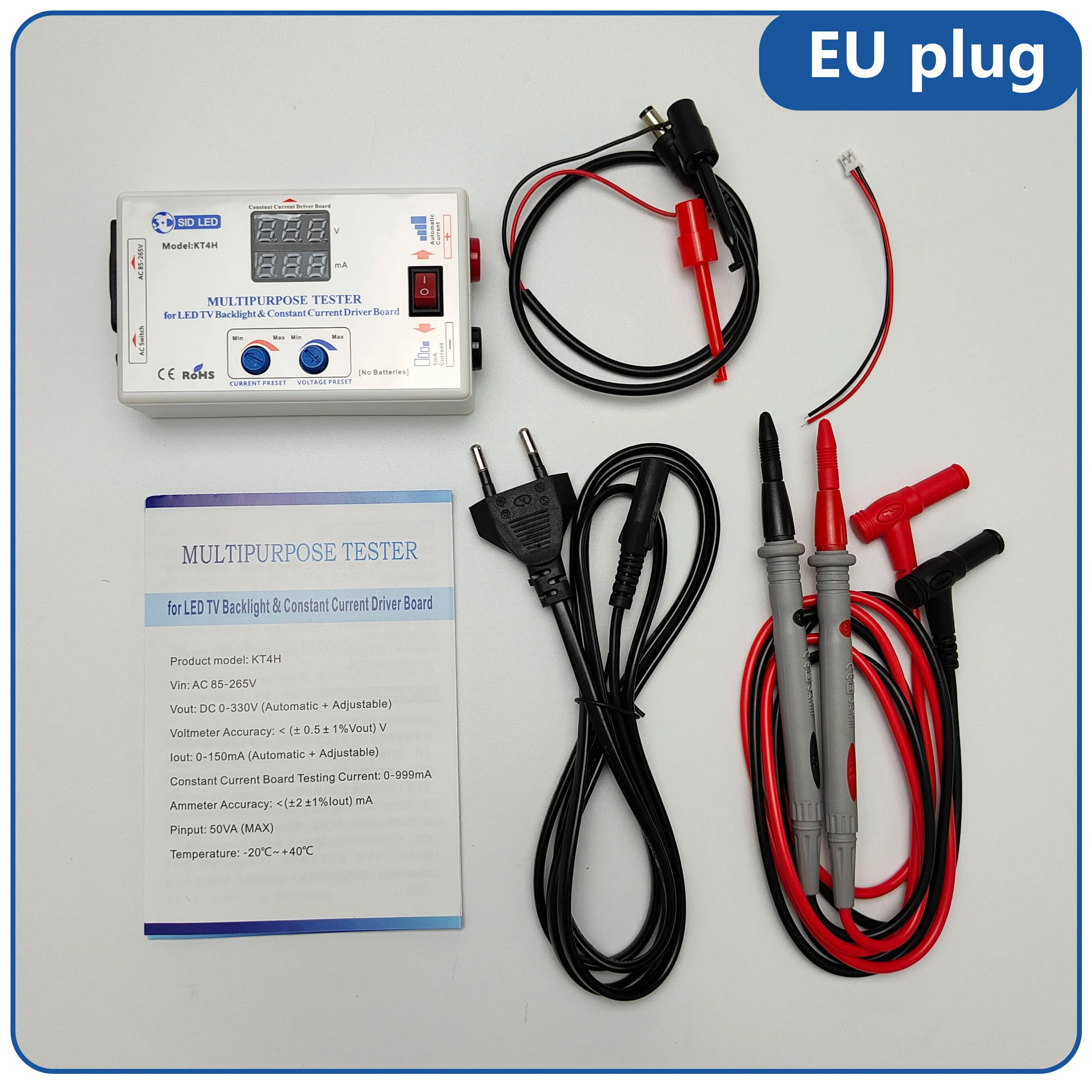 

Смарт-тестер подсветки YEKMLCO KT4H для LED телевизоров