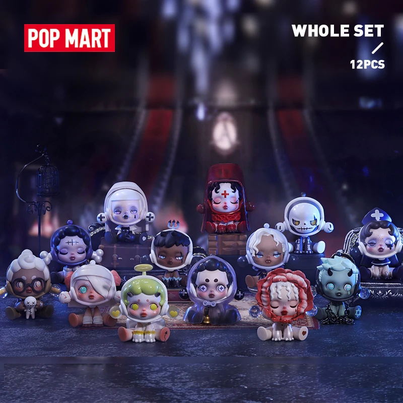 POP MART цельный ящик Skullpanda серия 