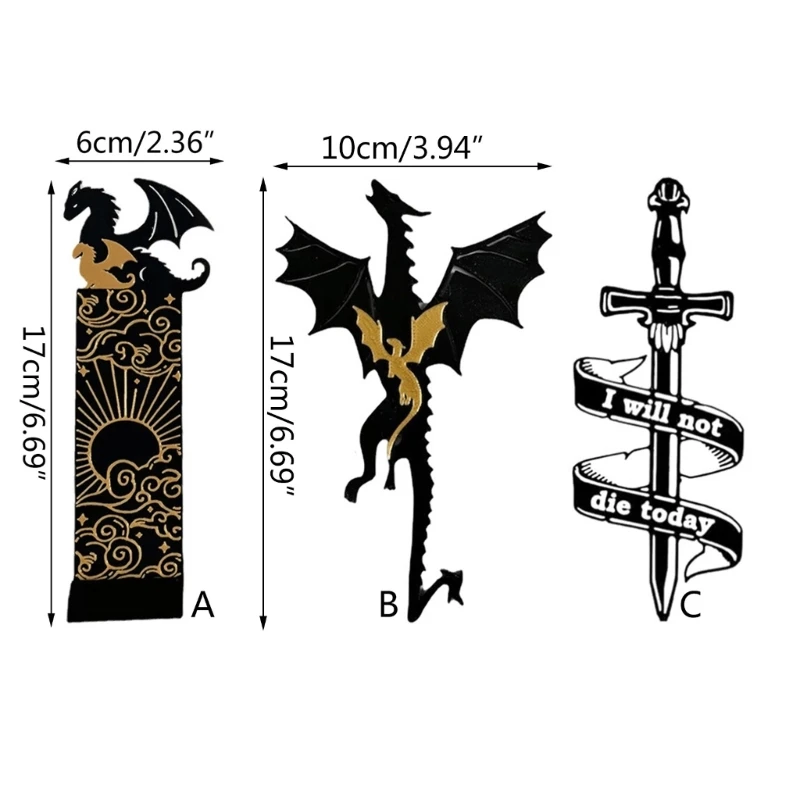 Маркер для книги с драконом маркер страниц облака закладки двусторонние дома