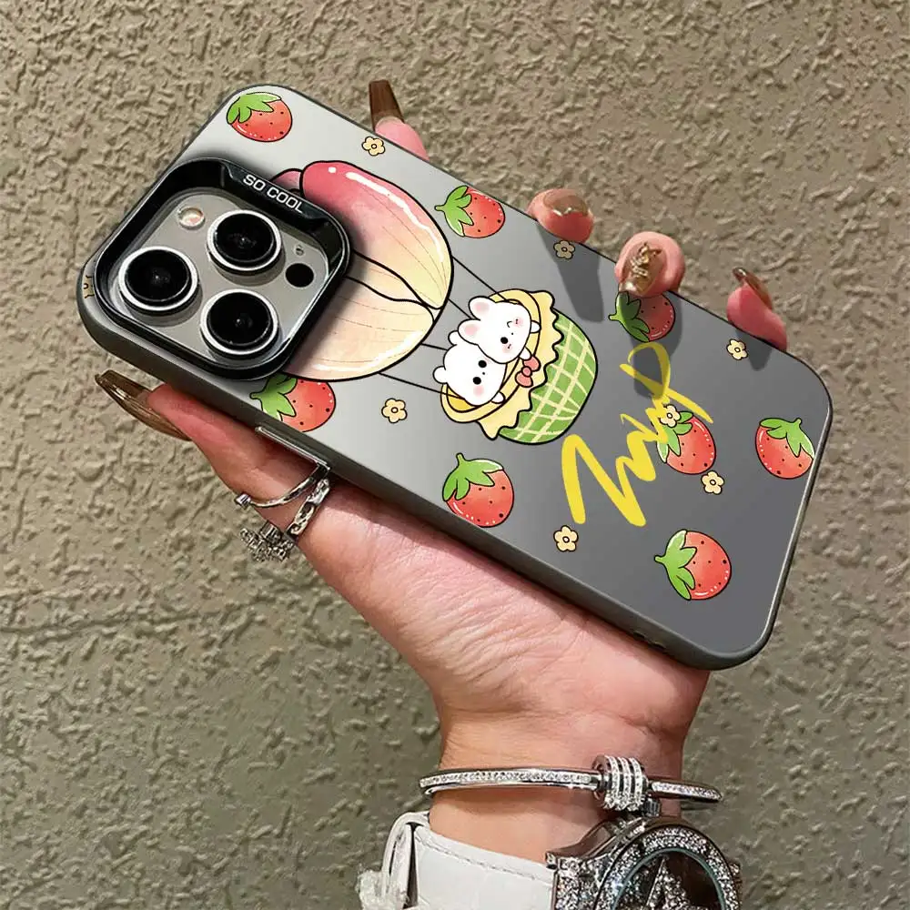 Милый мультяшный чехол для Redmi 14C 4G 13C 4G5G Redmi13 Poco C75 Защитный серебряный IMD телефона