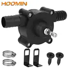 Насос HOOMIN для дизельного масла и жидкости, водяной насос для дома и сада, уличный инструмент, электродрель, ручной миниатюрный самовсасывающий насос для перекачки жидкости