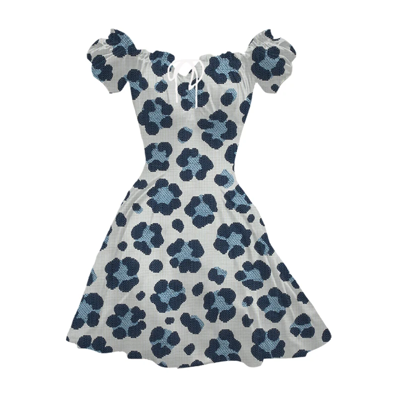 

Elegant Ladies 3D Print Dress Summer Fashion Evening Party Sexy Dress Girls Beach Dress Y2K 2022 Lolita Mid Length Sun Dresses