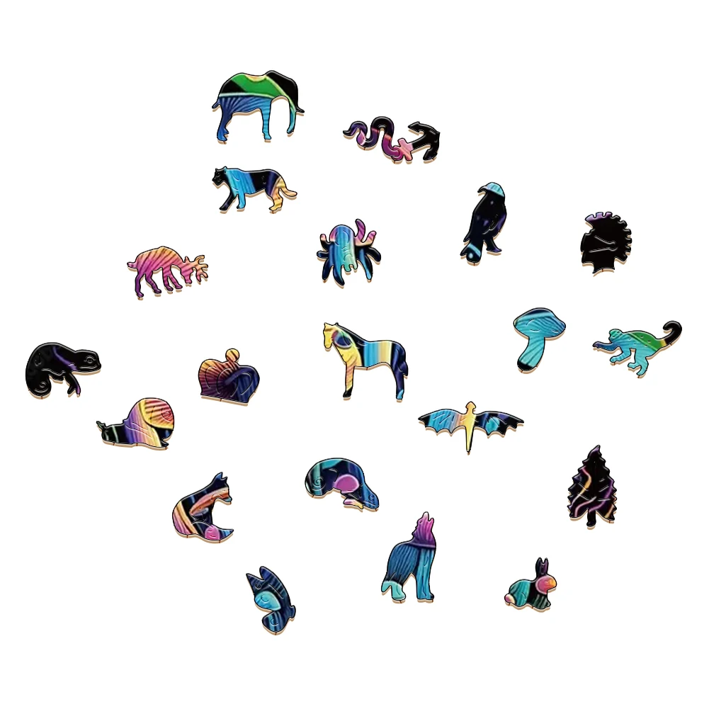 Деревянный пазл Мандала Забавные Цветы Растения сюрприз игрушки 3D деревянные