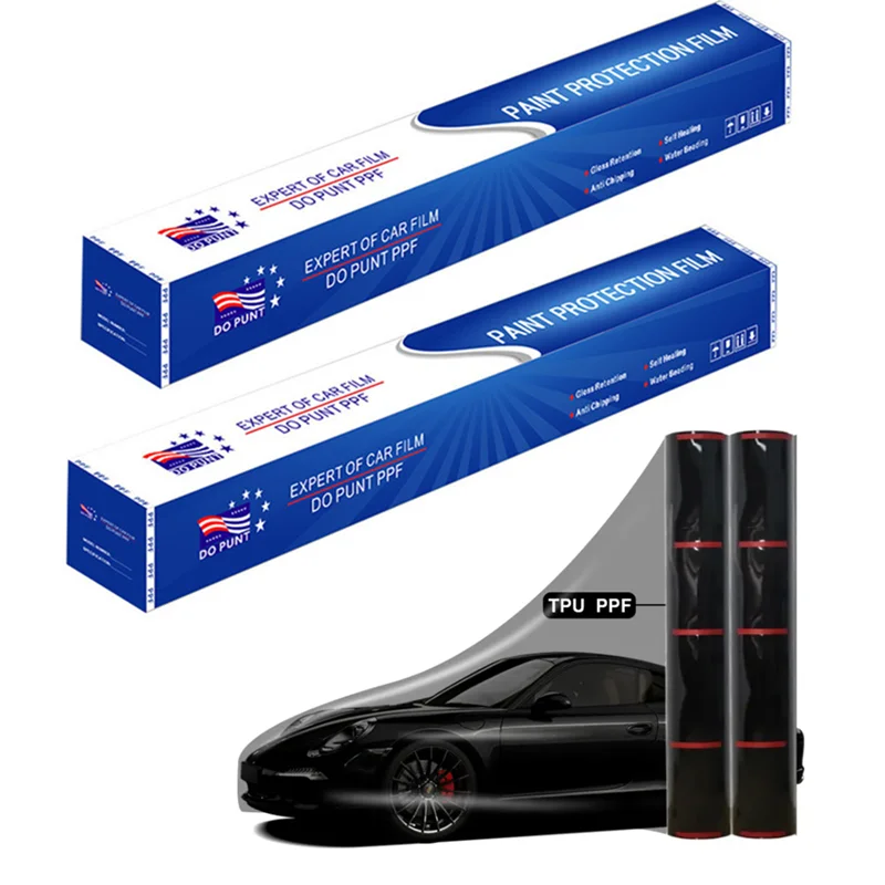 

DoPunt PPF Brand Matte golss Black Self-healing/ Anti-Scratch/Anti-Yellow Car Clear Transparent Print Protection Film TPU PPF