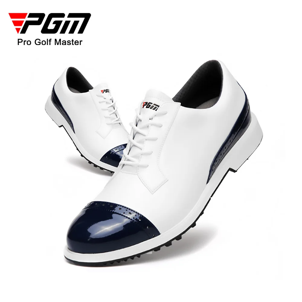 PGM Golf Men Shoes Anti-Slip Spikes Waterproof Sports Men's Shoes