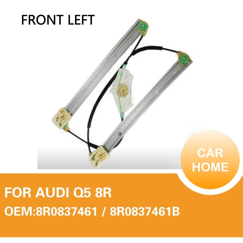 

FOR AUDI Q5 8R COMPLETE ELECTRIC WINDOW REGULATOR FRONT LEFT *NEW* Onwards 2008 NSF