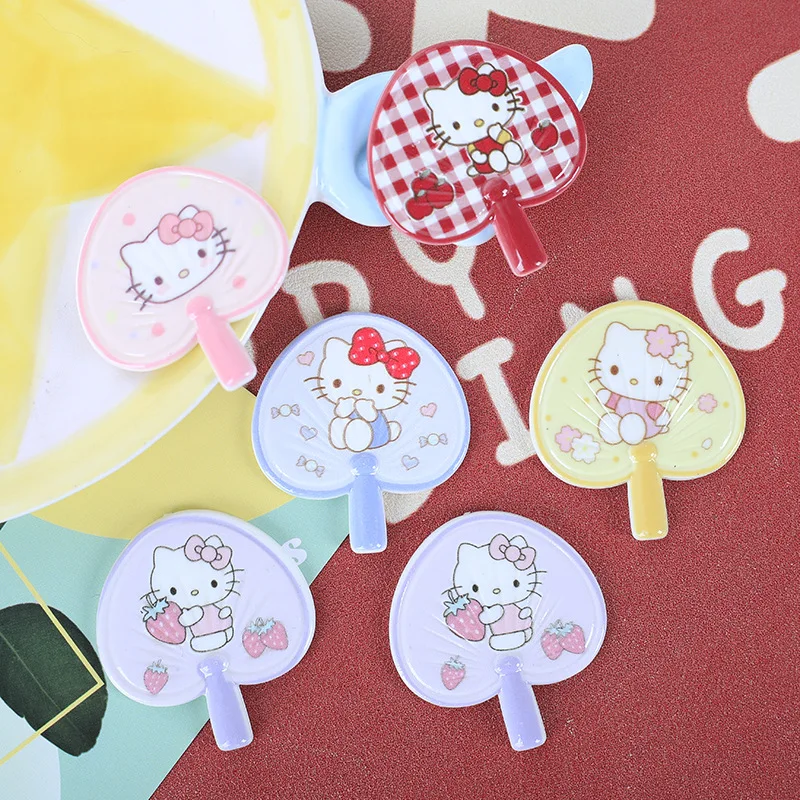 

Бантики-вентиляторы Sanrio из смолы 100 шт.