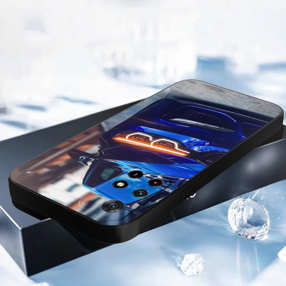 Для POCO M4 Pro 5G чехол для Xiaomi Обложка M4Pro 2021 6 дюйма черный из ТПУ супер гоночных