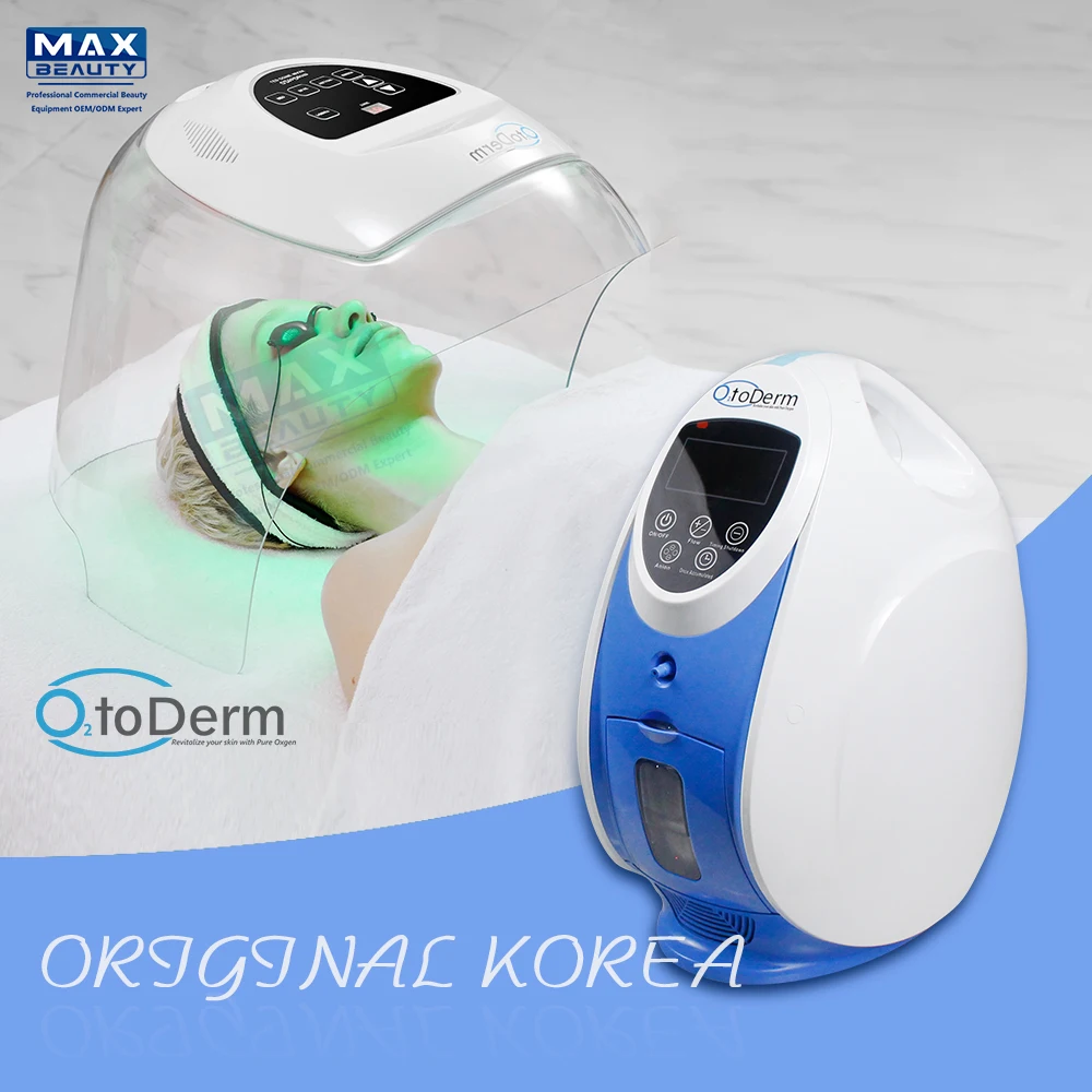 Фото Led O2derm Oxygen- Facial O2 Derm Dome and Solutions Serum Использование для машины O2toderm №3