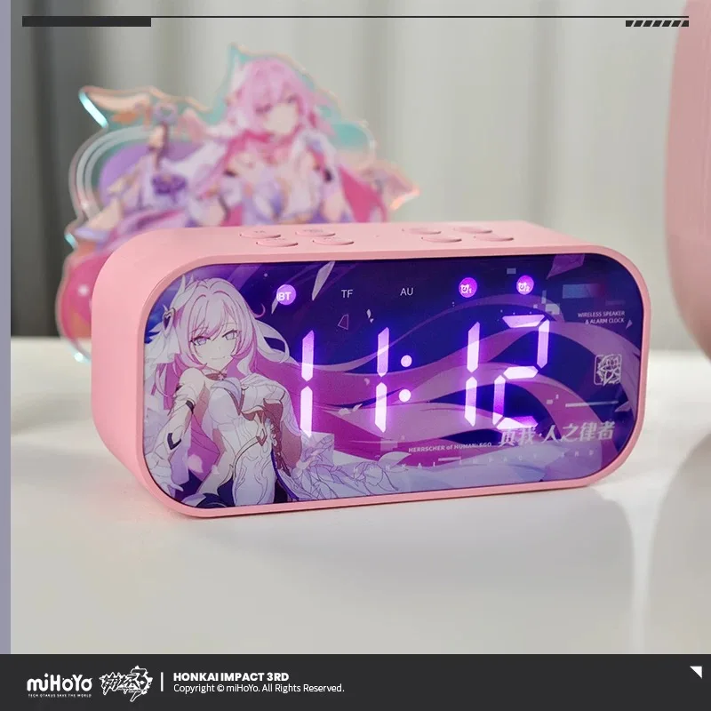 MiHoYo Официальный Honkai Impact 3 Elysia True Self-The Law of Man Голосовой будильник Bluetooth-динамик Косплей Аниме Подарок Мода (art.: 3920cfbf6db0e) - 3920cfbf6db0e