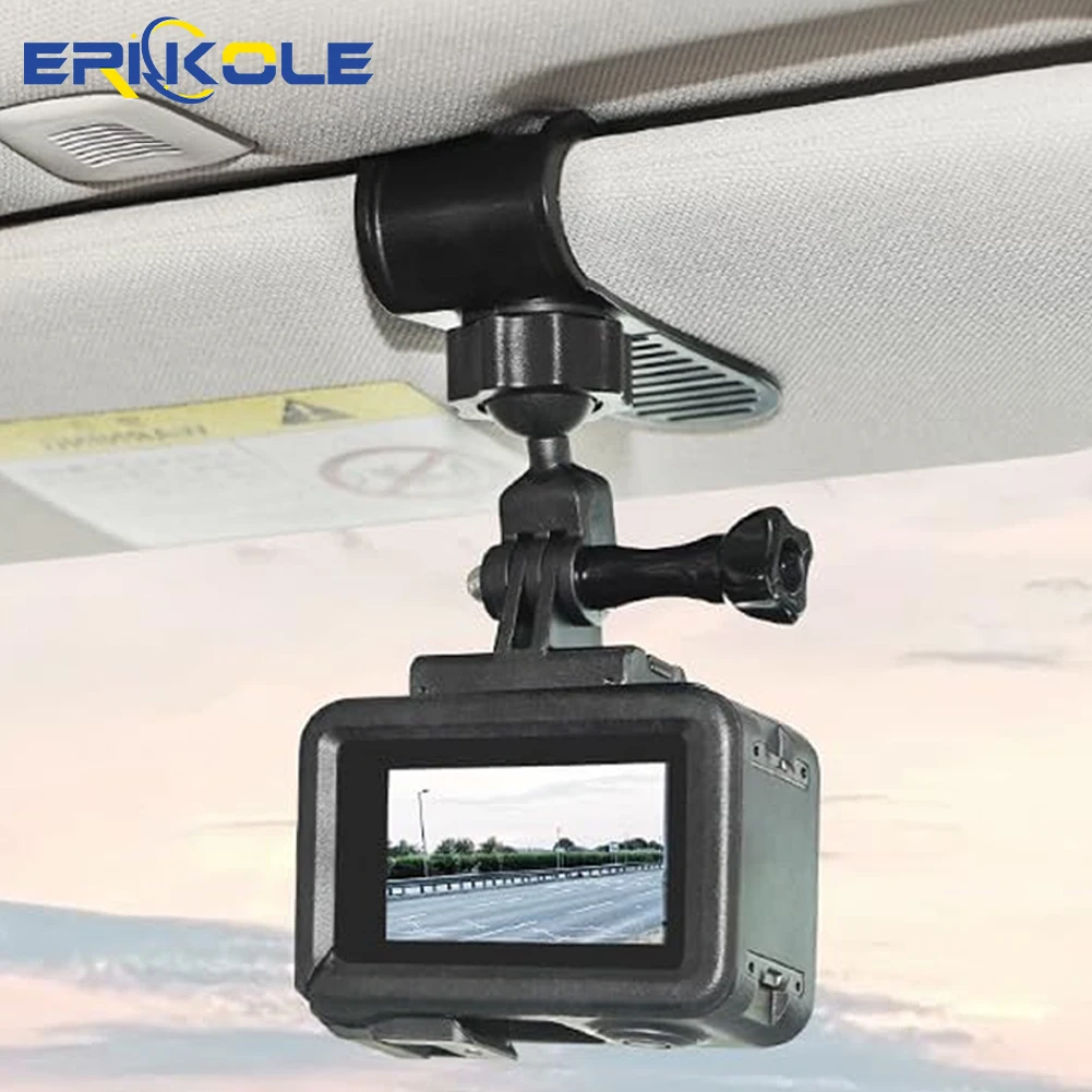 Универсальный автомобильный солнцезащитный козырек с креплением для камеры - 360°