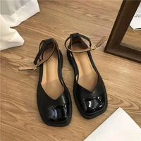 2022 new design women mary jane shoes casual summer shoes fashion ankle strap female shallow flats heel woman sandals