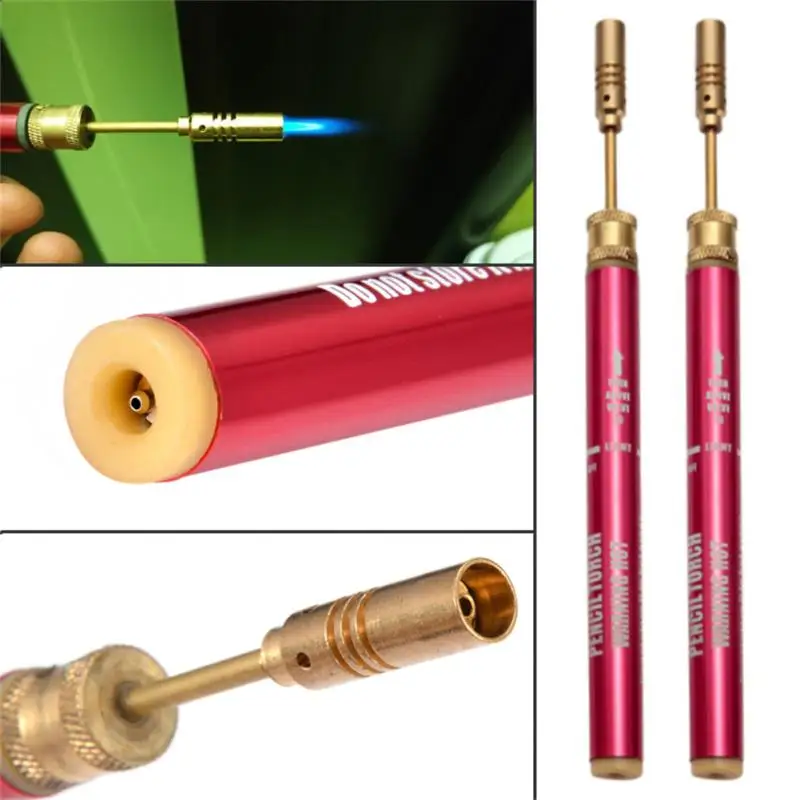 

Mini BBQ High Temperature Gas Torch Multi-function Gas Blow Torch Gun Iron Soldering Welding Pen Burner Portable Flamethrower