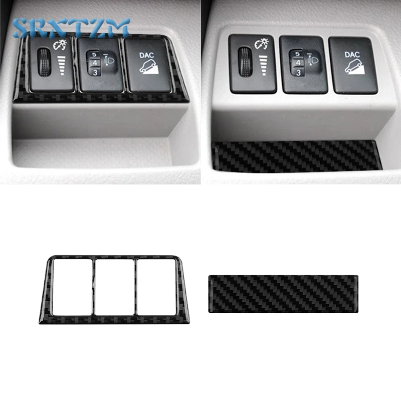 

For Toyota RAV4 2006-2012 Headlight Switch Panel Stickers Car Accessories Interior Parts Accessory Sticker Decals
