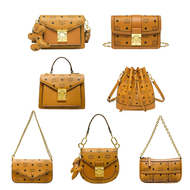 

M Series Luxury Fashion Brand Women's Bag High end Printed Casual Versatile Women's Handheld One Shoulder Crossbody Underarm Bag