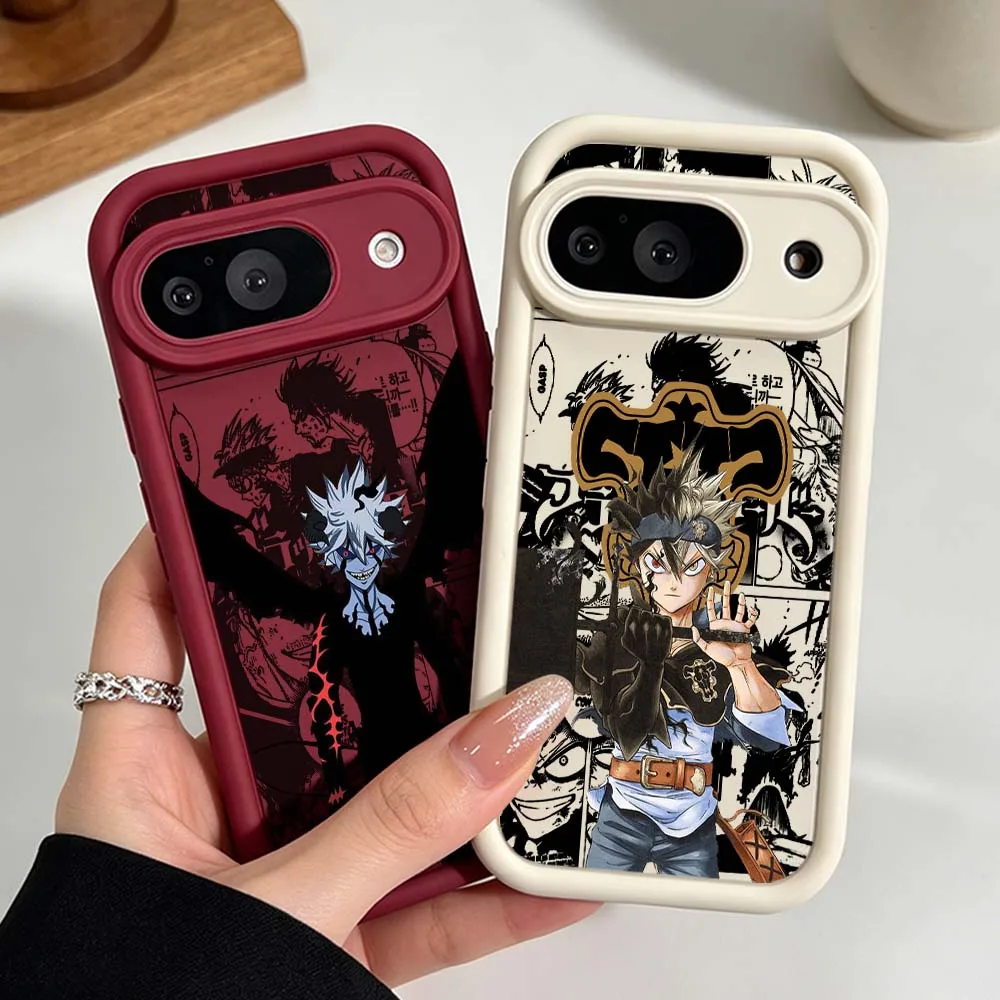 Фото Чехол для телефона Black Clover Cool для Google Pixel 10 9 8 7 9a 8a 7a Pro XL, силиконовый чехол Eye Ladder №2