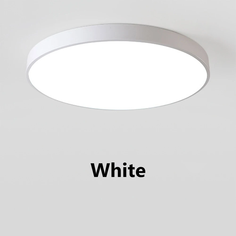 

18W 12" Modern LED Ceiling Light Flush Mount Remote Dimmable Panel Lamp White 30cm White LED Remote Dimmable Ceiling Lights