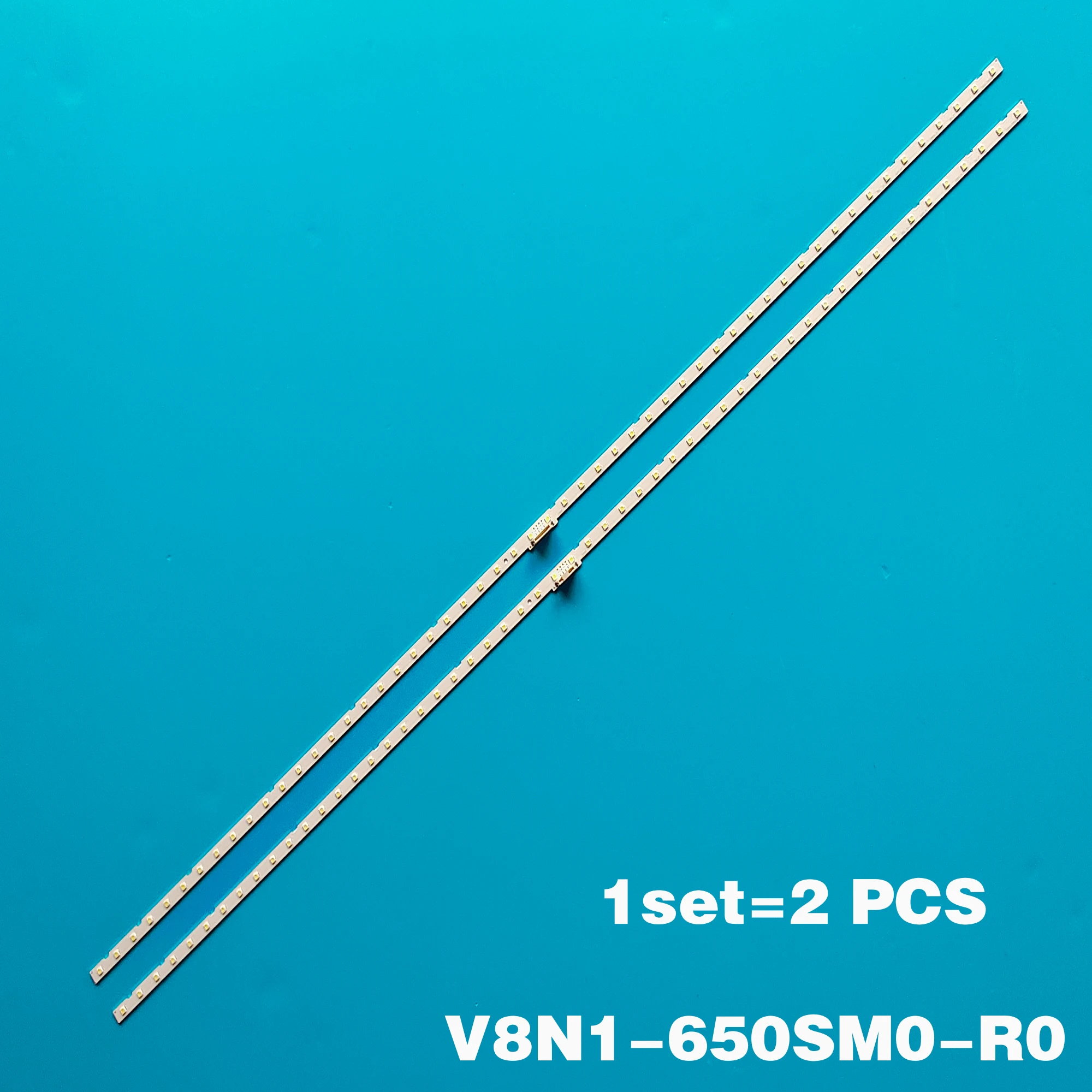 Светодиодная лента для подсветки для Samsung 65NU7100 UN65NU7100 UN65RU7100 UN65NU6080 UN65NU6900 UN65RU7300 UE65NU7100 UE65NU7400U, 2 шт./партия