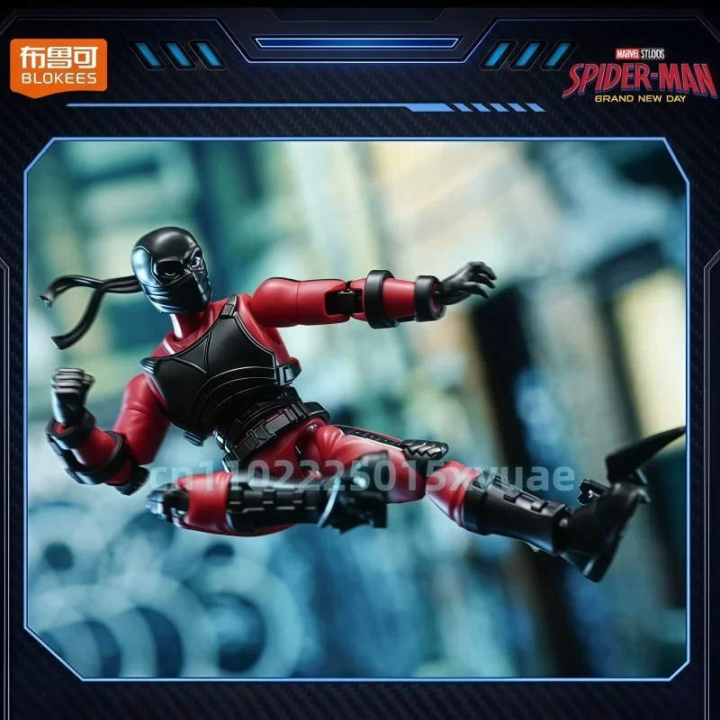 Фото Новая коллекционная фигурка BLOKEES Marvel Heroes: Ultimate Edition Lite Version 1, Человек-паук, Скорпион, сборная модель, подарок №5
