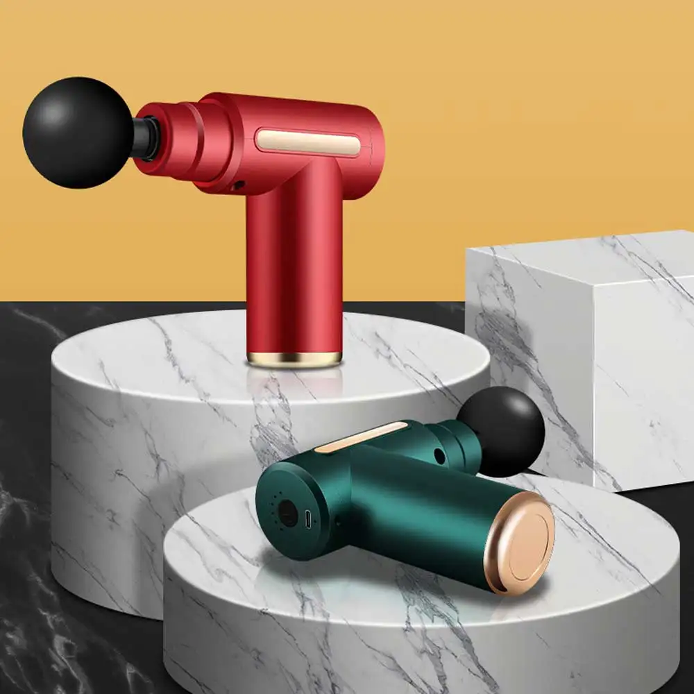 1 комплект фасциальный пистолет для массажа мышц ручной ударный массажер