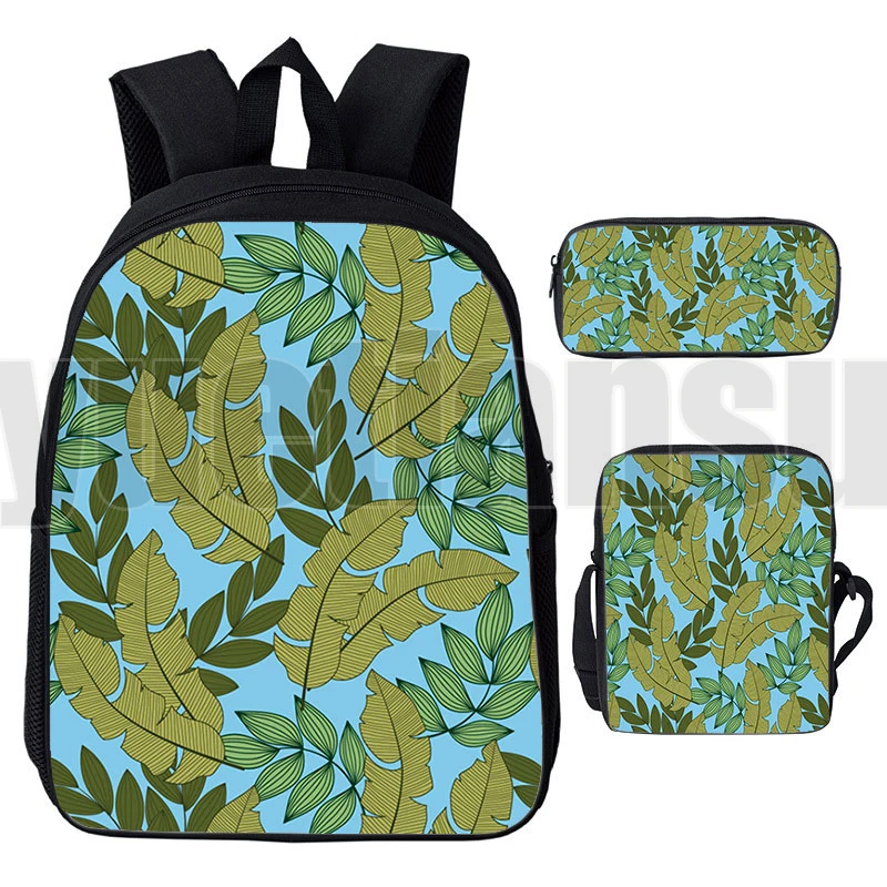 

3D Print Travel Hawaii Style Backpack Men Women Anime Teenager Laptop Book Bag Daily Pack Cartoon Printing Large Capacity Bag