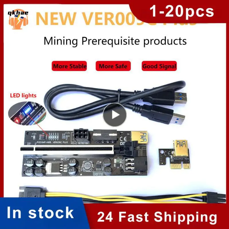 Универсальный портативный удлинитель Sata, переходник с 15pin на 6pin для Chipal 60 см Ver009s Pci-e, Райзер-карта 1x до 16x