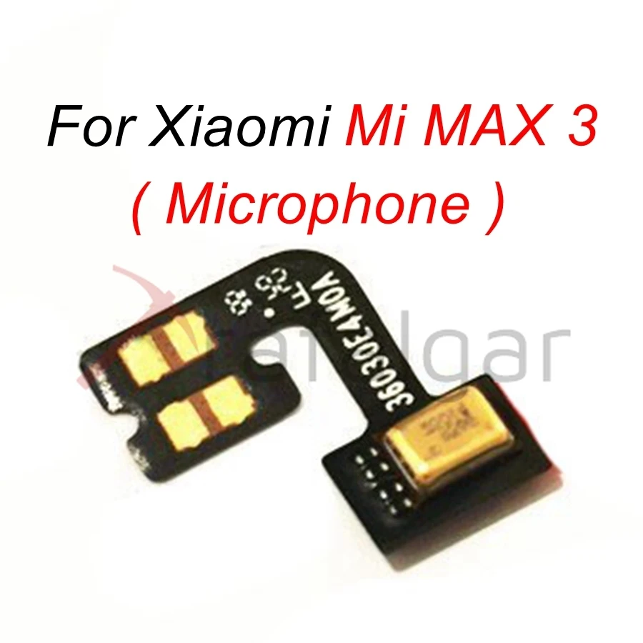 For Xiaomi Mi MAX 3 Microphone Flex Cable Ribbon Mic Replacement MAX3 M1804E4A Repair Spare Parts |