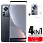 4-в-1 для Xiaomi Mi 12 Pro стекло для Mi 12 11 Pro Ультра закаленное стекло защитное 9H HD экран Protetor для Mi 12 Pro пленка для объектива