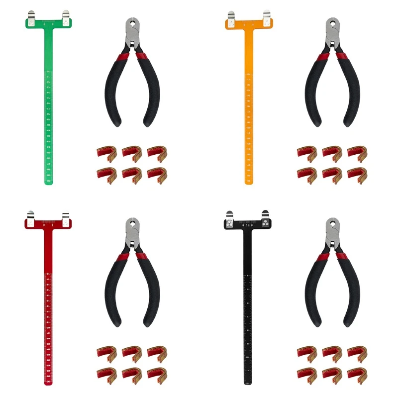 

1 Set Nocking Point Plier Turning for T Square Ruler Measure Accessories Recurve Bow Outdoor Dropship