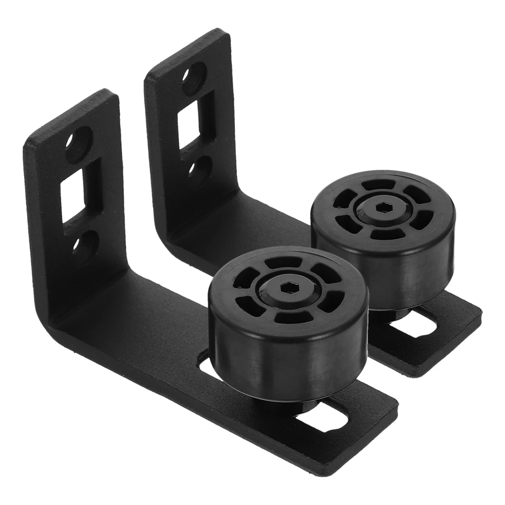 Направляющая для пола раздвижной двери сарая. Гладкие колеса. Легко