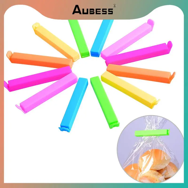 

Plastic Close Clip Kitchen Storage Seal Sealing Bag Clips Food Snack Kitchen Accessories Tools 1 Pcs Sealer Clamp Portable