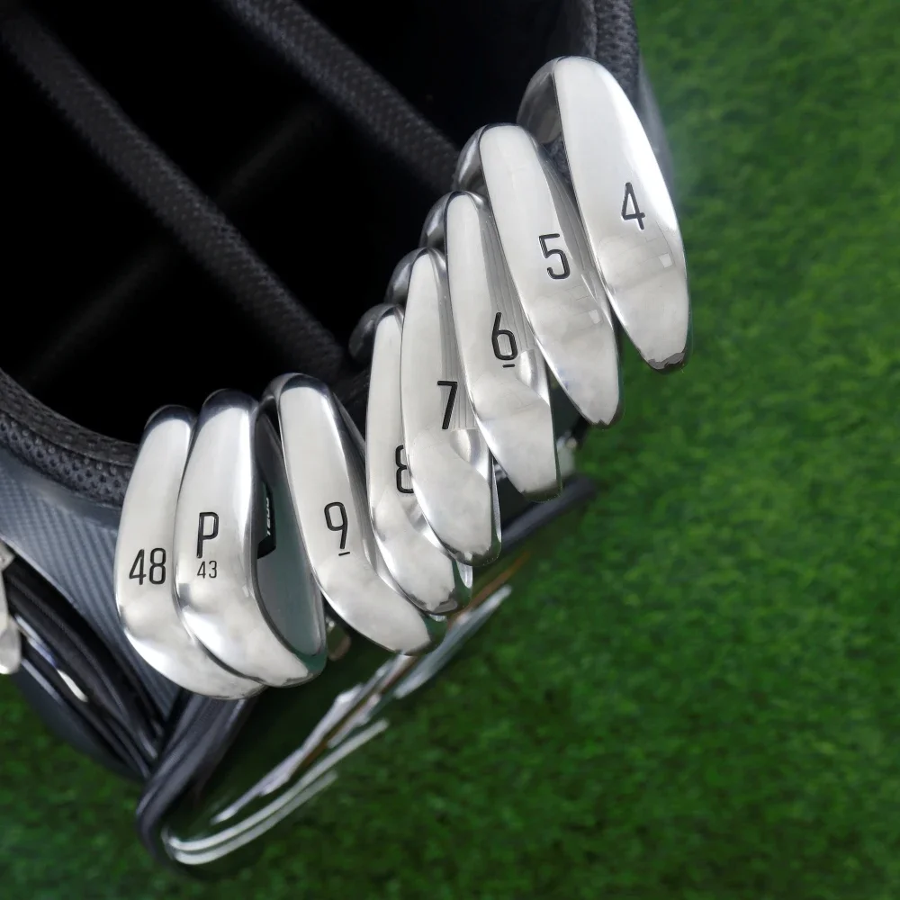 8 шт. клюшки для гольфа 200 набор утюгов правая кованые R/S/SR гибкая сталь/графитовый