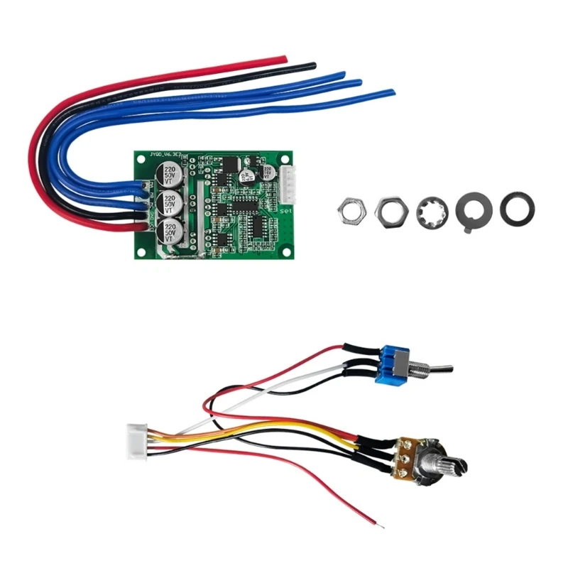 

DC 12V-36V 500W High Power Drive Board DC Бесщеточный без контроллера двигателя Холла