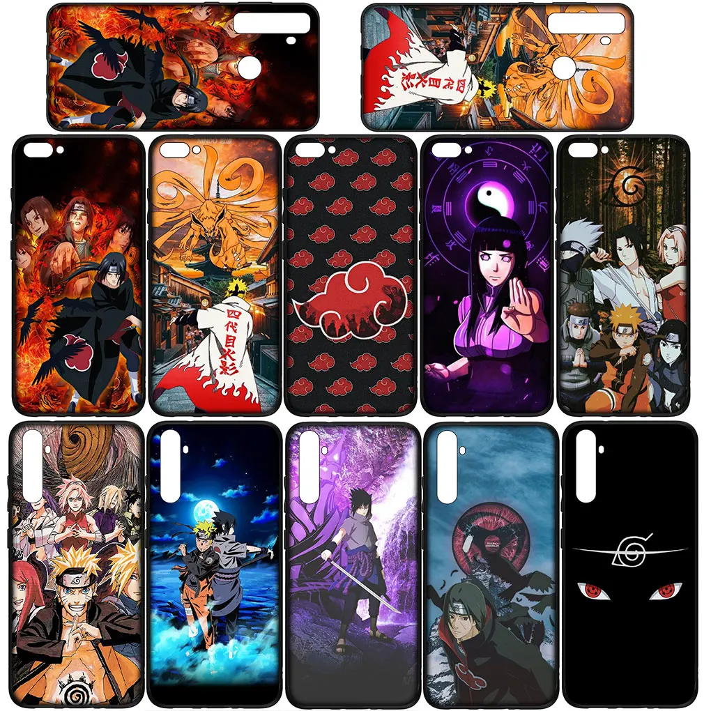 Anime Itachis Uchihas Akatsukis Sasukes Case for Samsung Galaxy S21 S20 Fe S23 S22 Ultra S8 Plus A25 A12 A13 A21S A73 + Casing