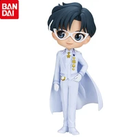 bandai sailor moon chiba mamoru anime qposket action figure collection model toy gift for children genuine in stock