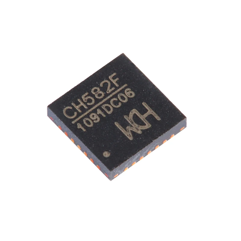 

10PCS/Pack New Original CH582F QFN-28 32-bit MCU microcontroller with integrated BLE wireless communication