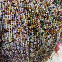 zircon beads small faceted zircon high light multicolor glittering loose beads 2 3 4mm for bracelet necklace jewelry making